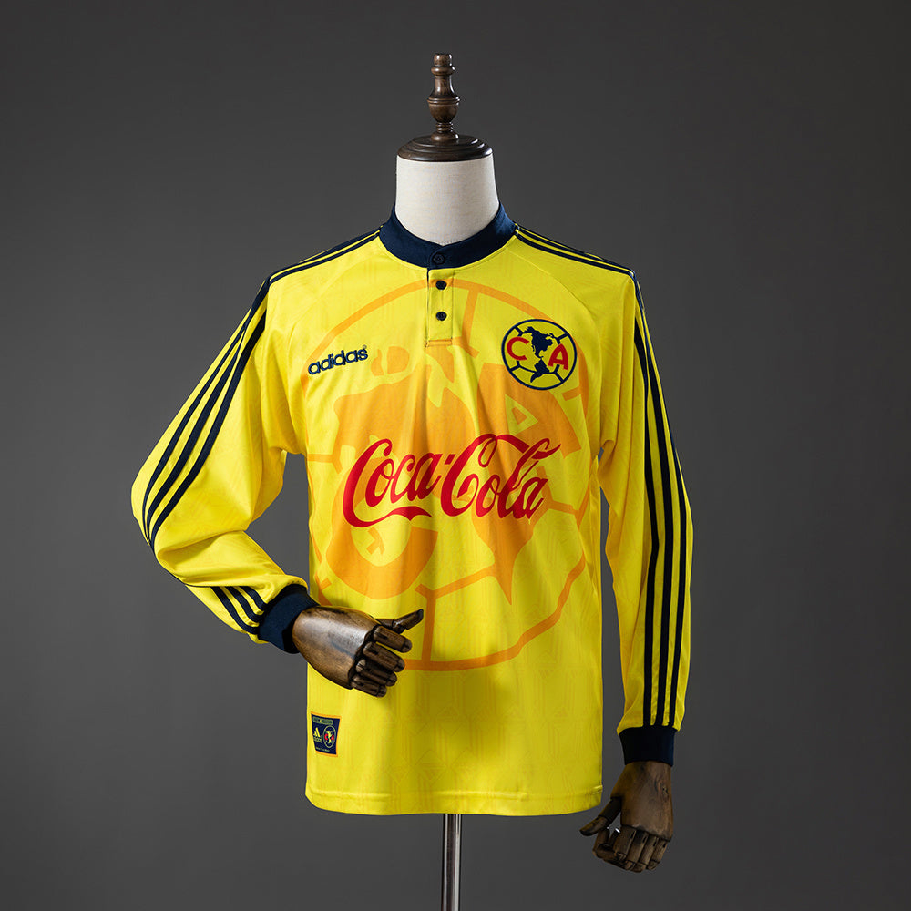 Club América 97/98 Home Long-Sleeve Retro Jersey