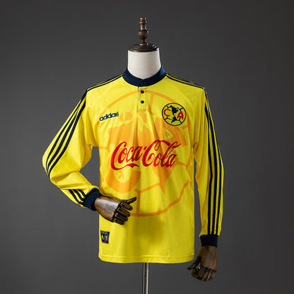 Club América 97/98 Home Long-Sleeve Retro Jersey