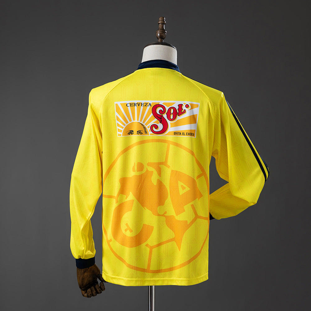 Club América 97/98 Home Long-Sleeve Retro Jersey