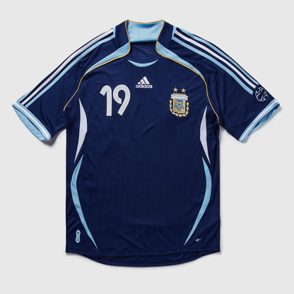 adidas Originals Argentina 2006 Away Jersey With Messi 19