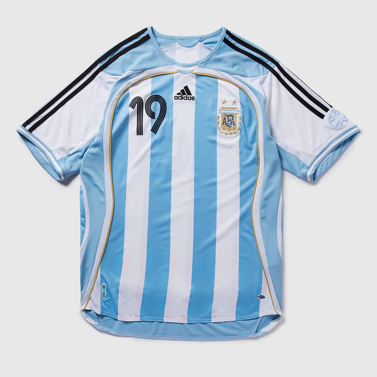 adidas Originals Argentina 2006 Home Jersey With Messi 19