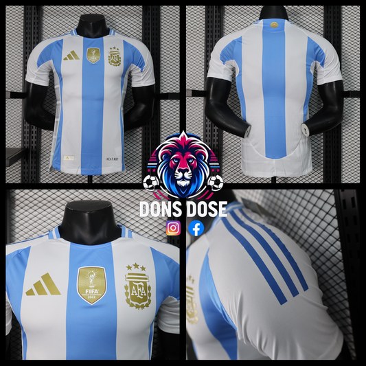 2024 Argentina Home Soccer Jersey