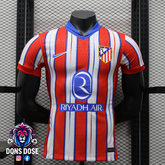 24/25 Atletico Madrid Home Player Jersey