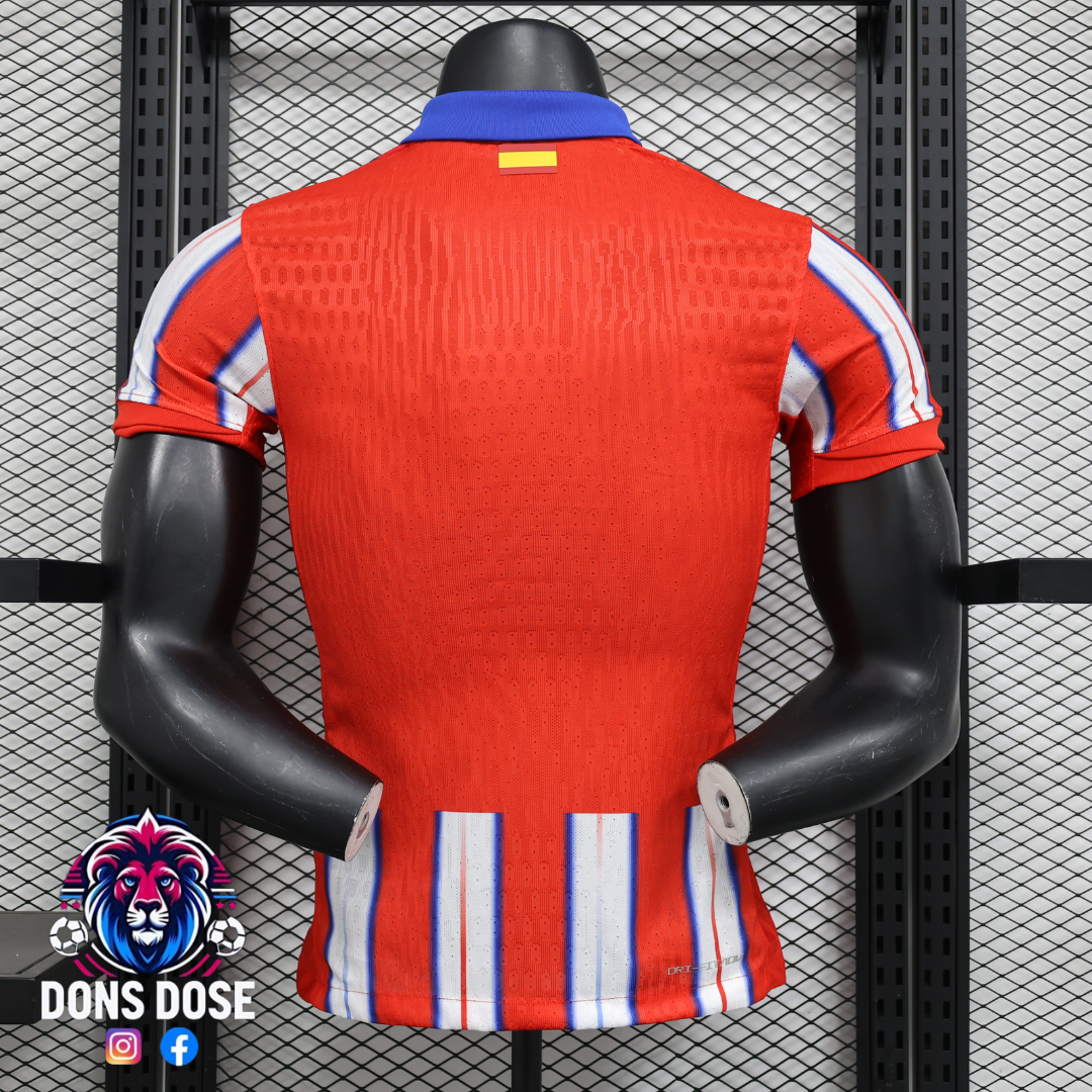 24/25 Atletico Madrid Home Soccer Jersey