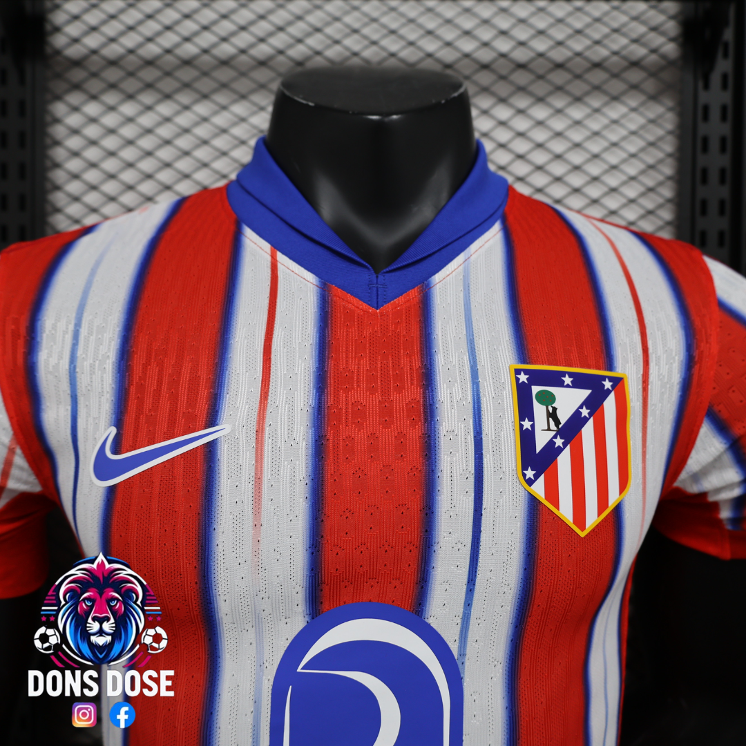 24/25 Atletico Madrid Home Soccer Jersey