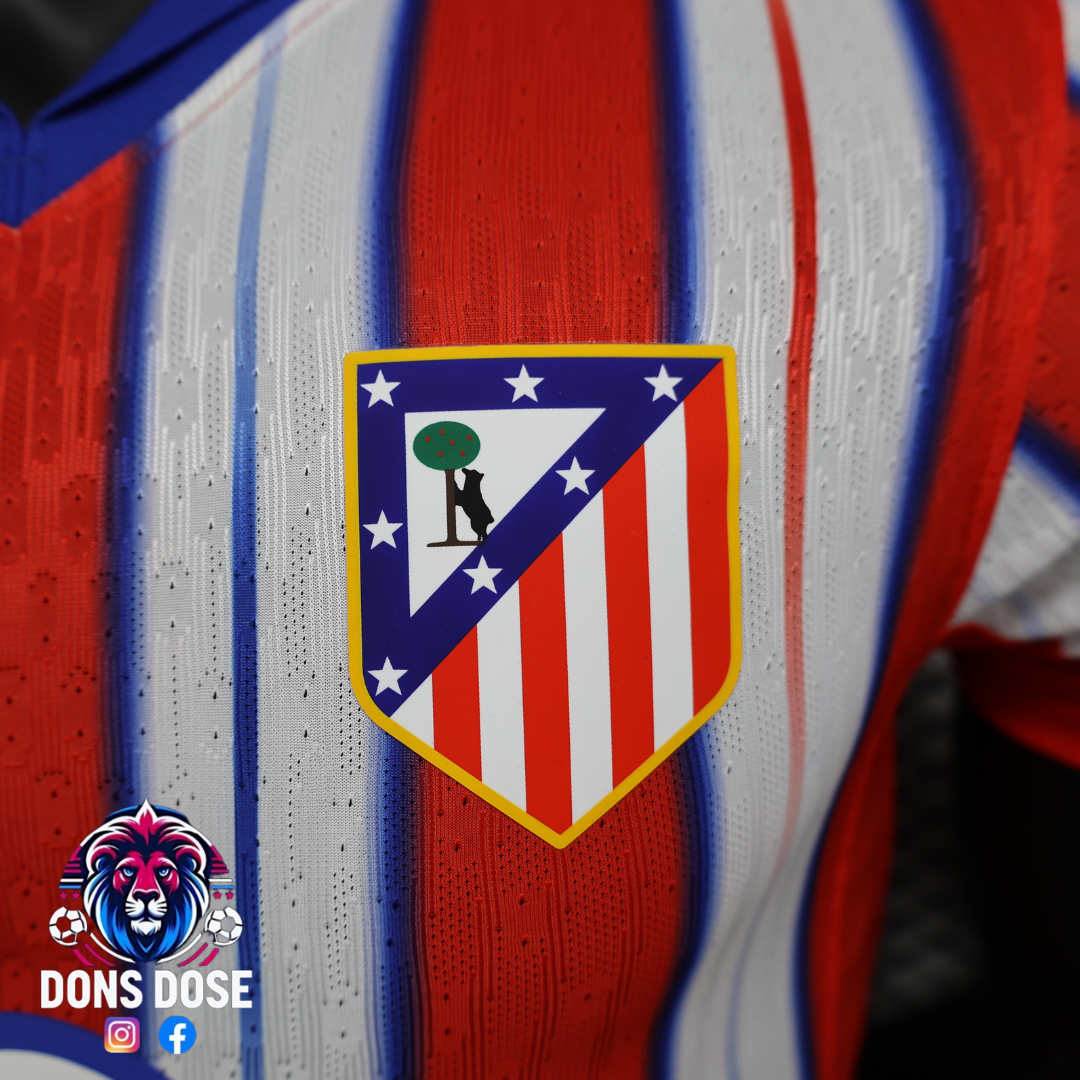 24/25 Atletico Madrid Home Soccer Jersey