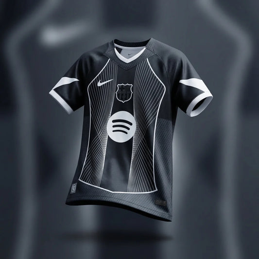 FC Barcelona Total90 Black Jersey