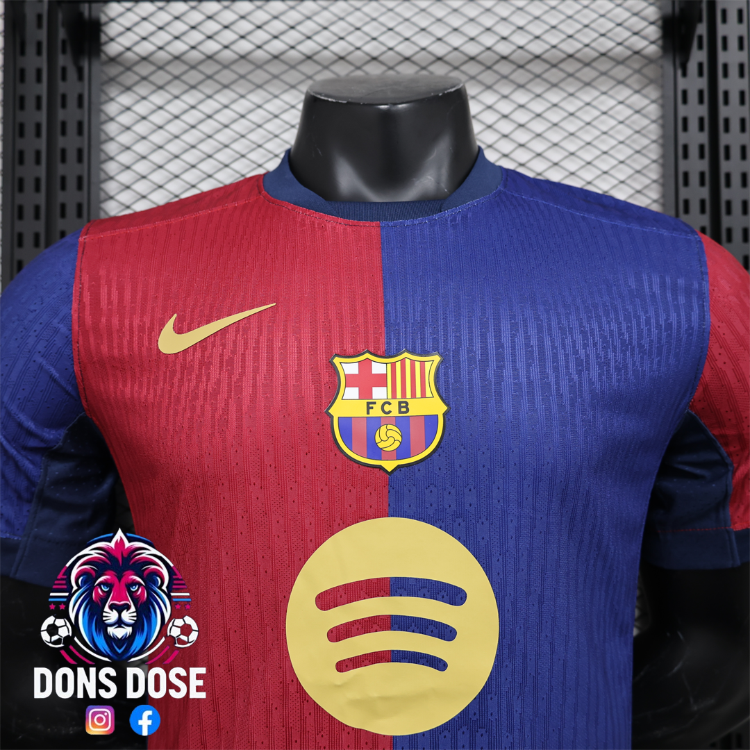 24/25 FC Barcelona Home Soccer Jersey