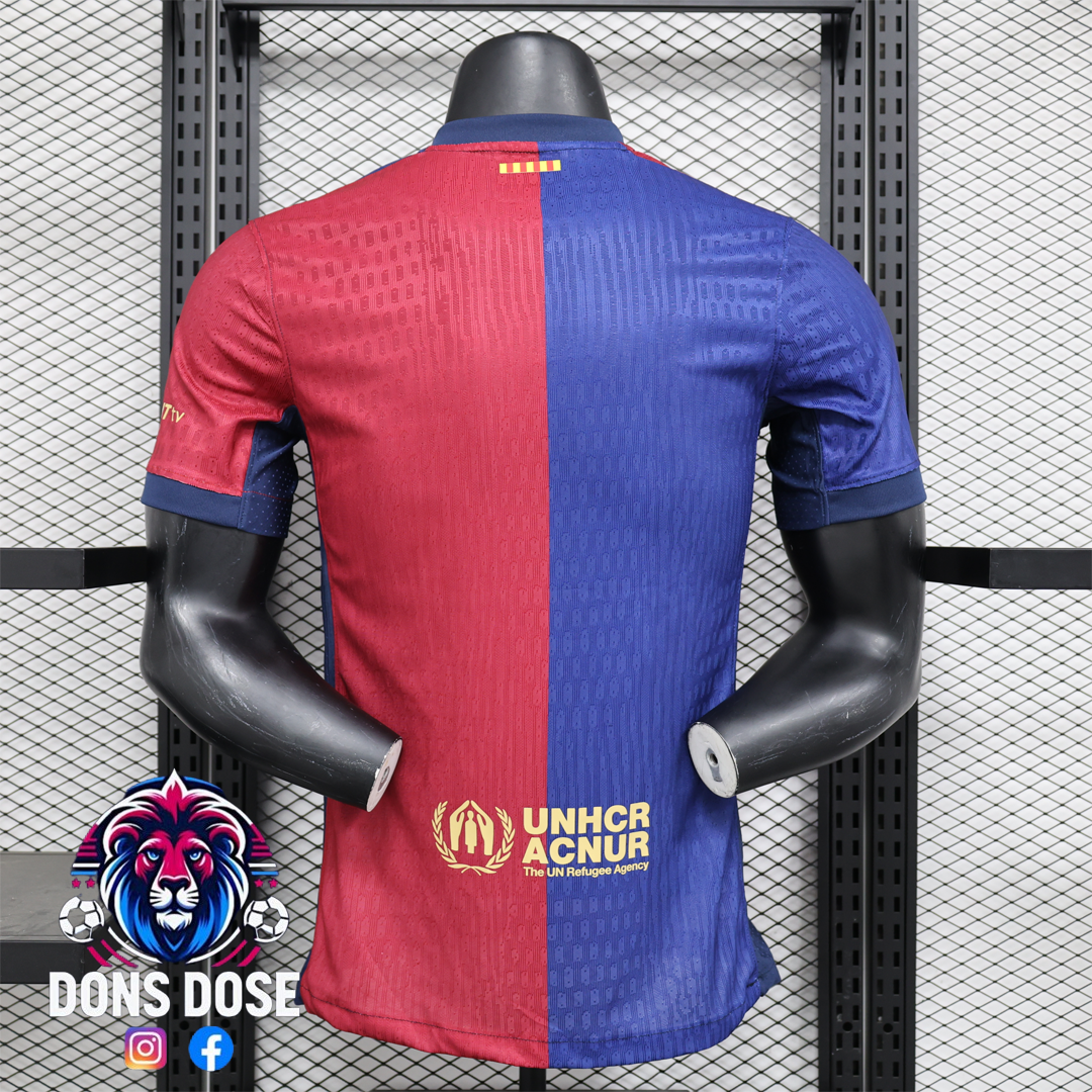 24/25 FC Barcelona Home Soccer Jersey