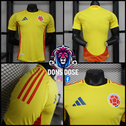 2024 Colombia Home Soccer Jersey