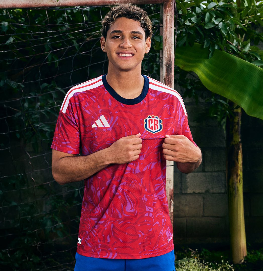Costa Rica National Team 2026 FIFA World Cup Men's Home Soccer Jersey