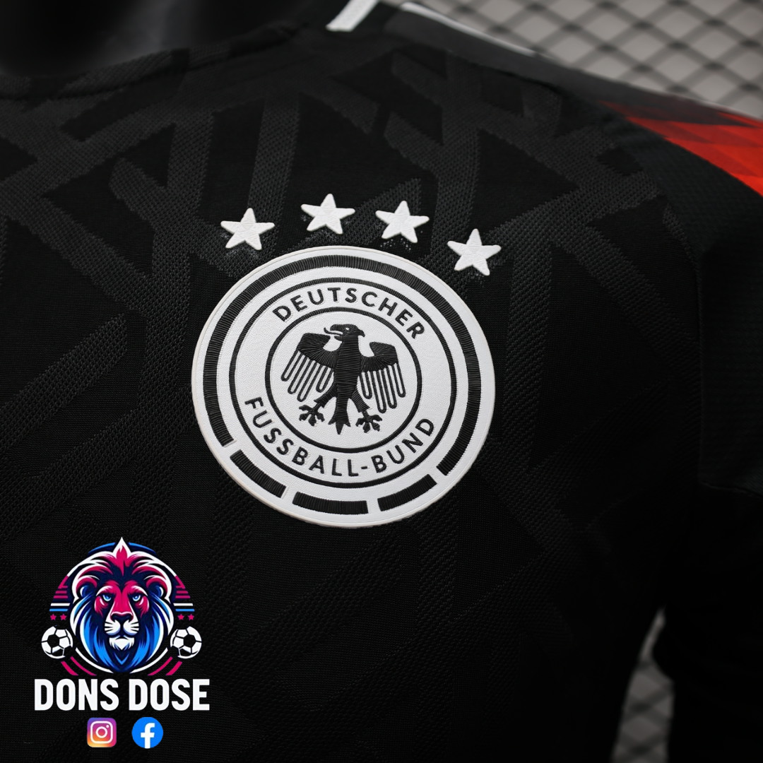 2024 Germany Black Home Soccer Jersey