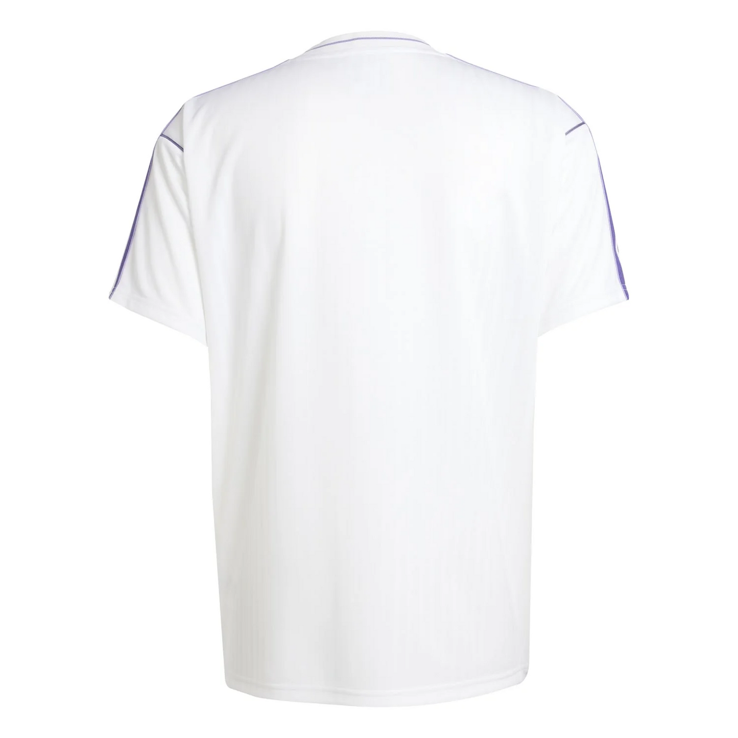 Real Madrid White Trefoil Tee 2025