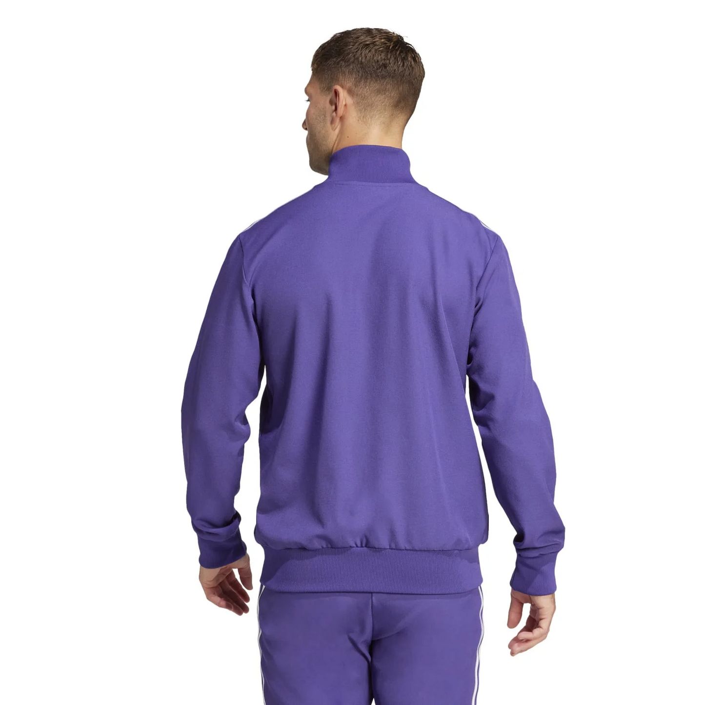 Mens Real Madrid Terrace Icons Track Top 24/25 Purple