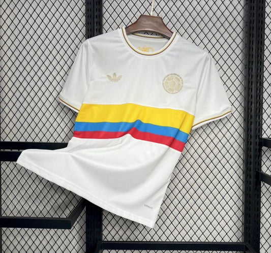 Colombia 24 100 Year Anniversary Soccer Jersey