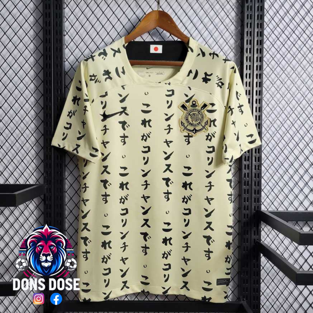 Camiseta de fútbol de edición especial del Corinthians de Japón