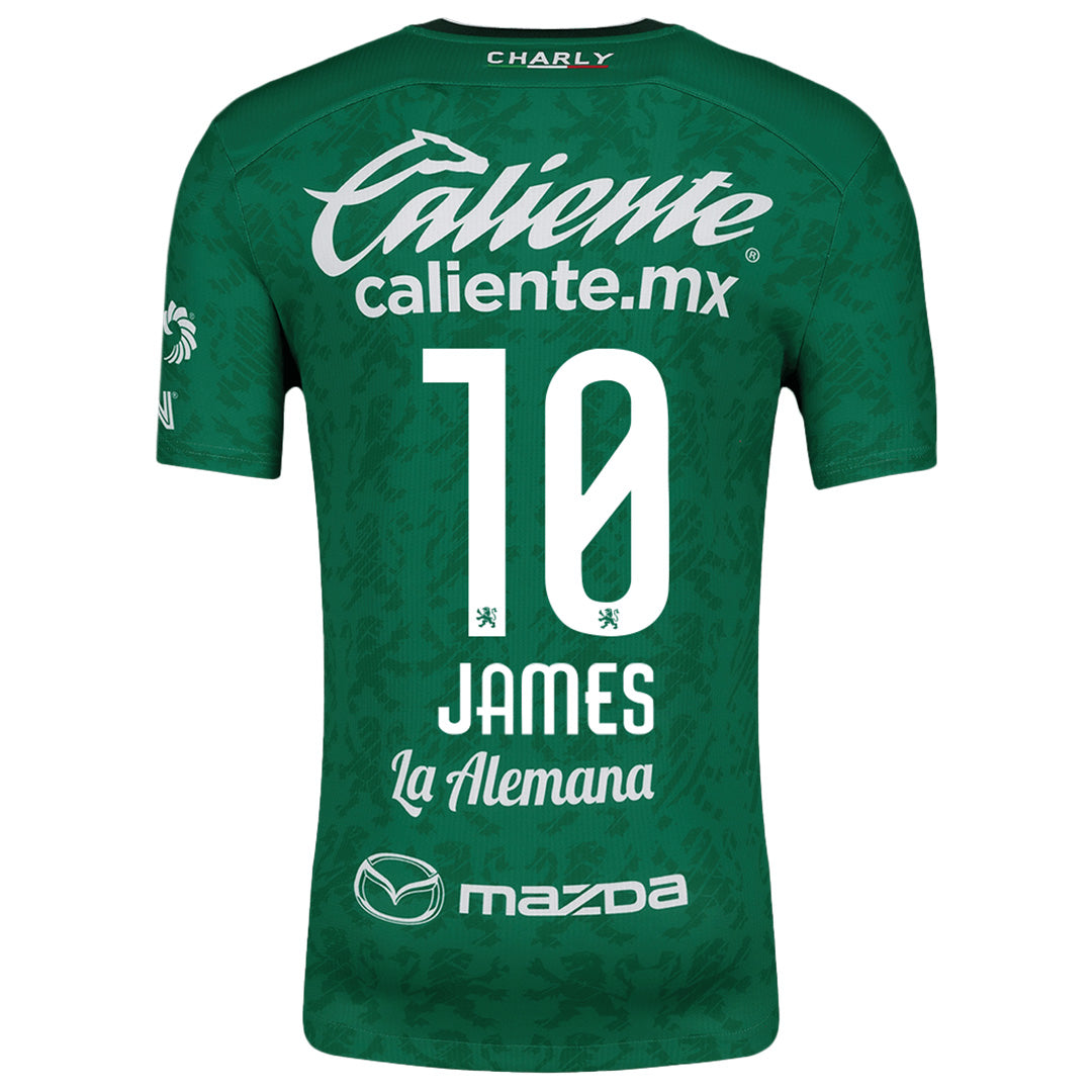 JAMES #10 Club León Home Jersey 2024/25