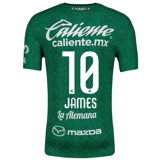 JAMES #10 Club León Home Jersey 2024/25