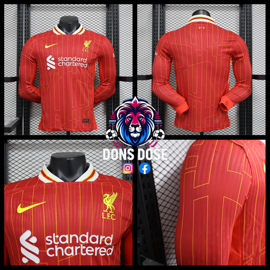 24/25 Liverpool Home Soccer Jersey