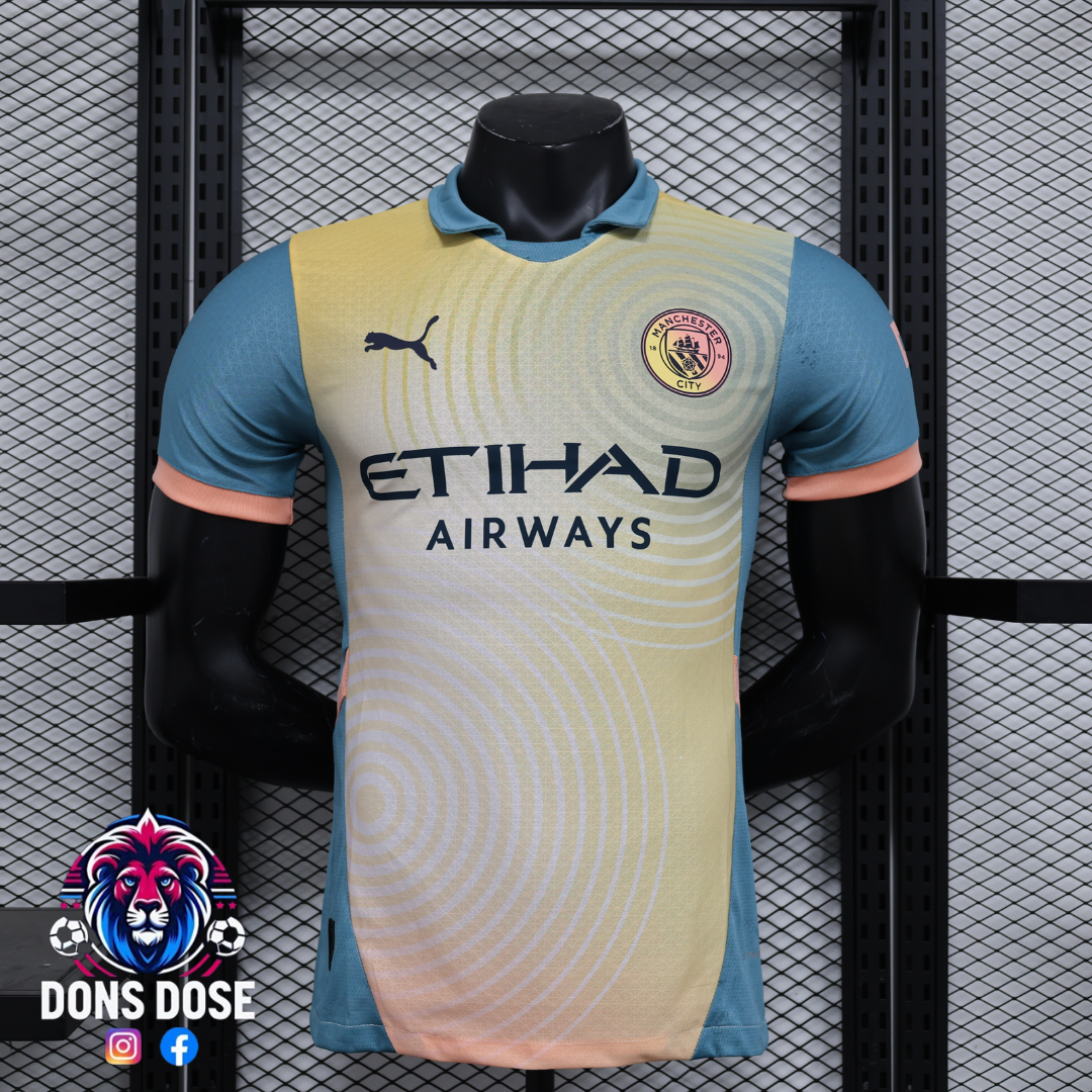 24/25 Manchester City Fourth Soccer Jersey