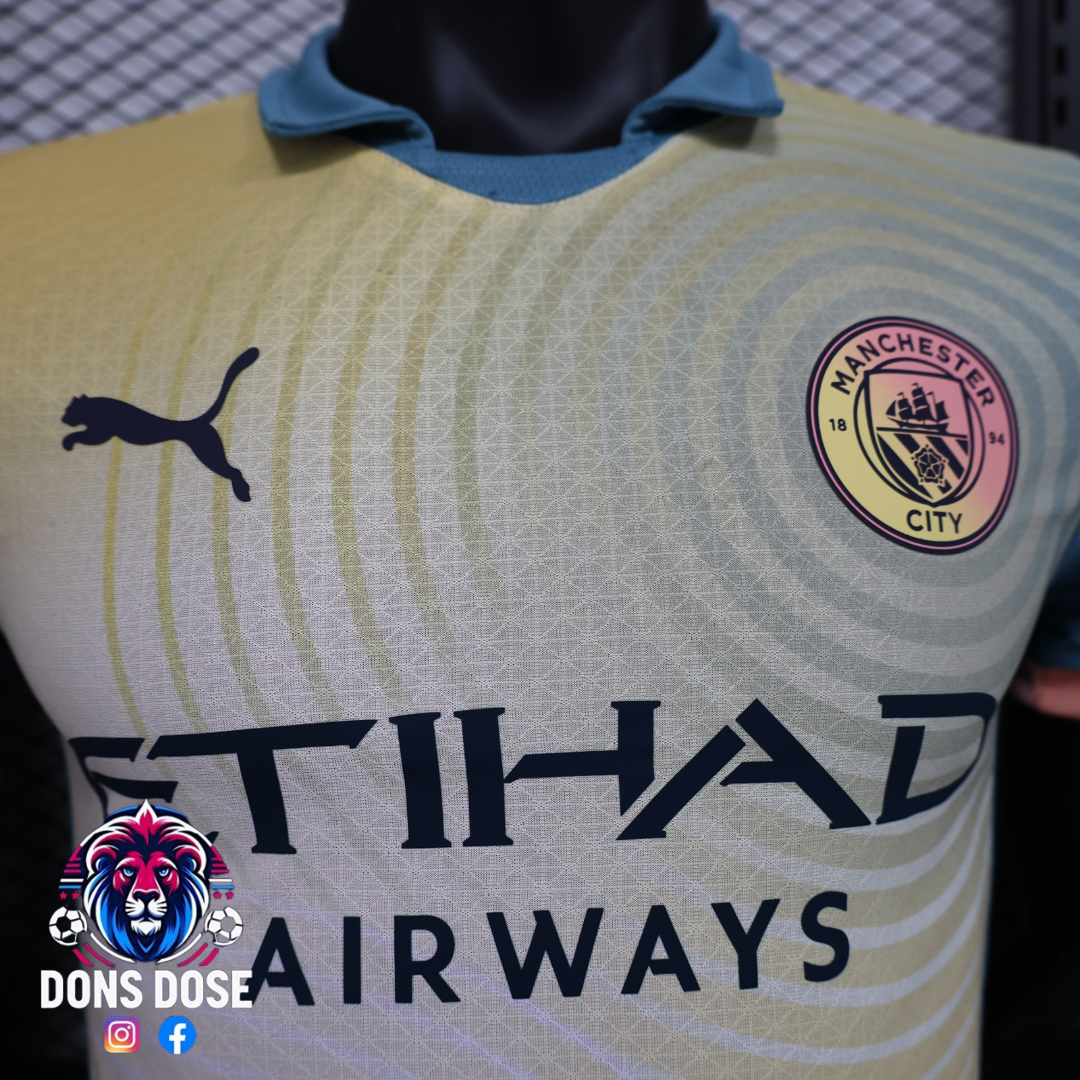 24/25 Manchester City Fourth Soccer Jersey