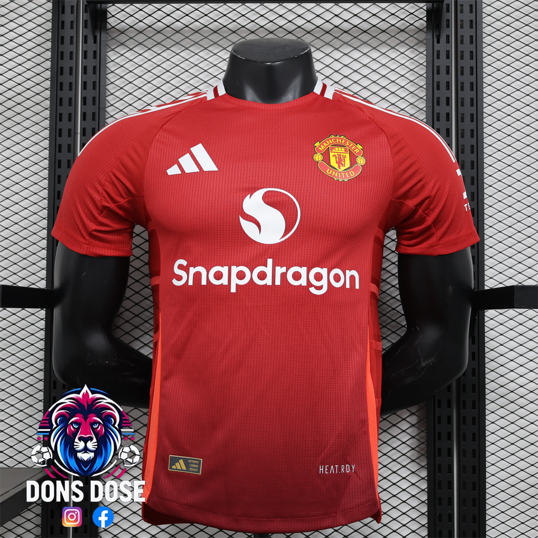 24/25 Manchester United Home Soccer Jersey