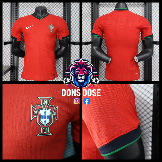 2024 Portugal Home Soccer Jersey