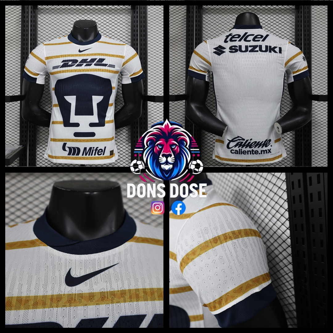 24/25 Pumas UNAM Home Soccer Jersey