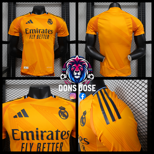 24/25 Real Madrid Away Soccer Jersey