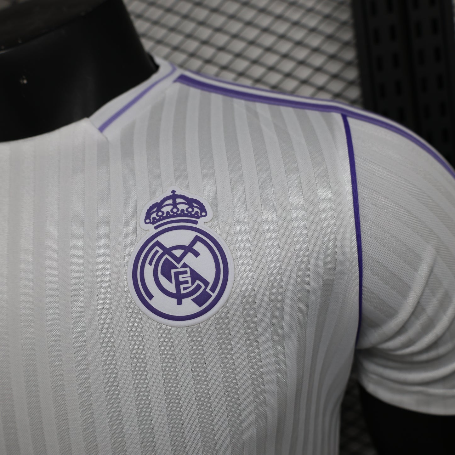 Real Madrid White Trefoil Tee 2025