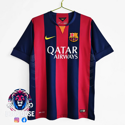 Retro FC Barcelona 14/15 Home Jersey