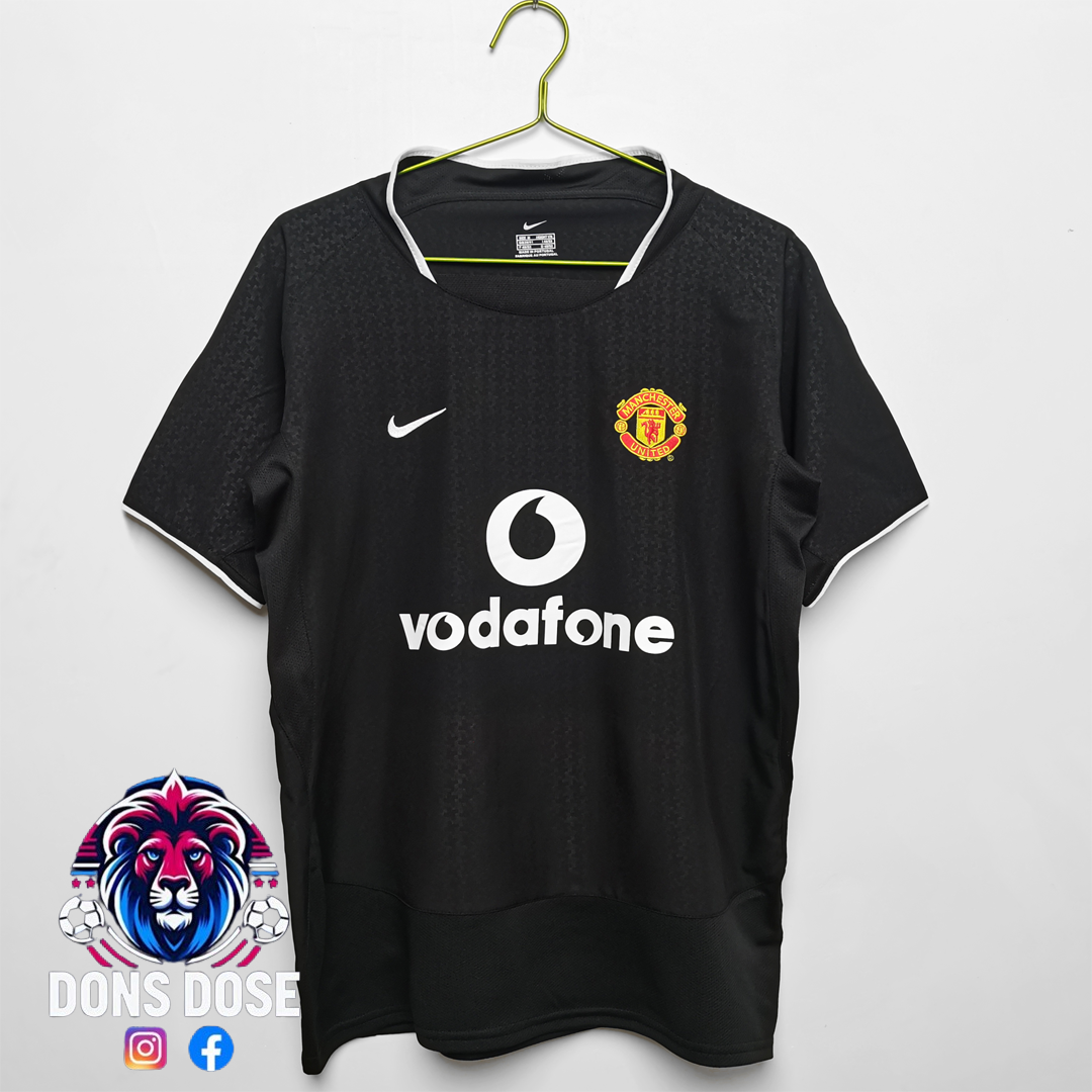 Retro 03/04 Manchester United Away Soccer Jersey