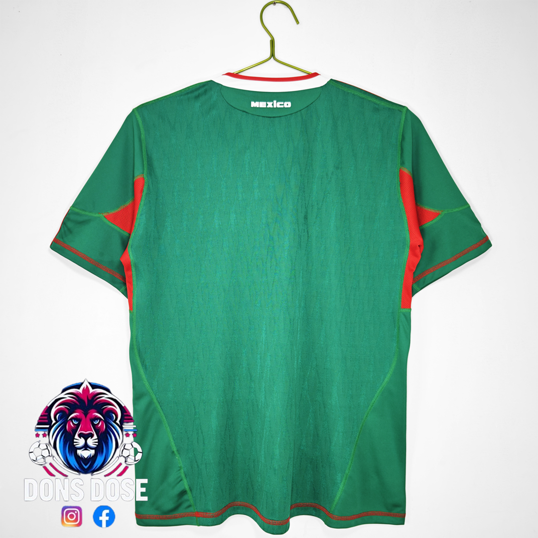 Retro Mexico 2010 Home Soccer Jersey