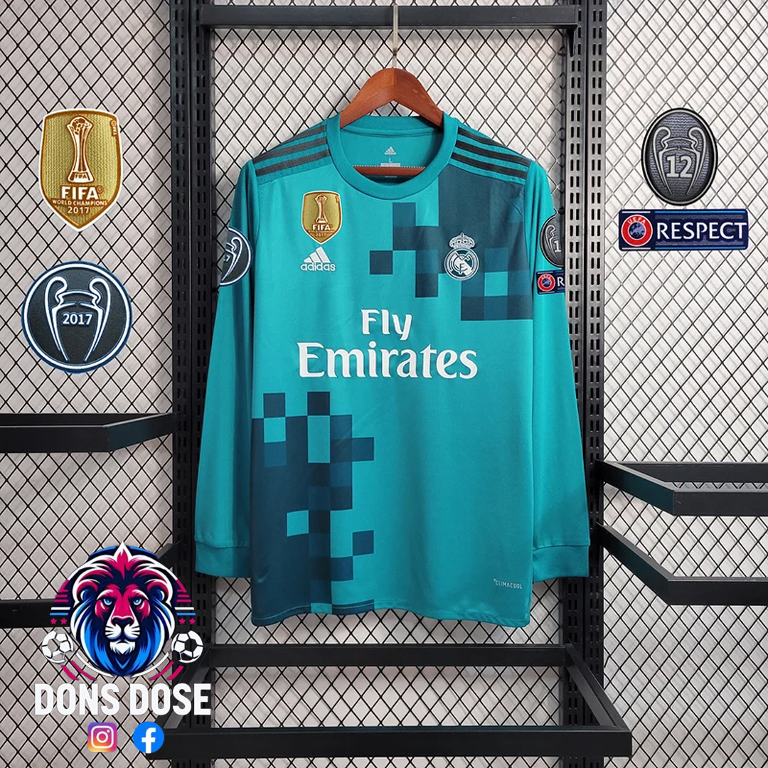 Retro Real Madrid 17/18 Third Kit