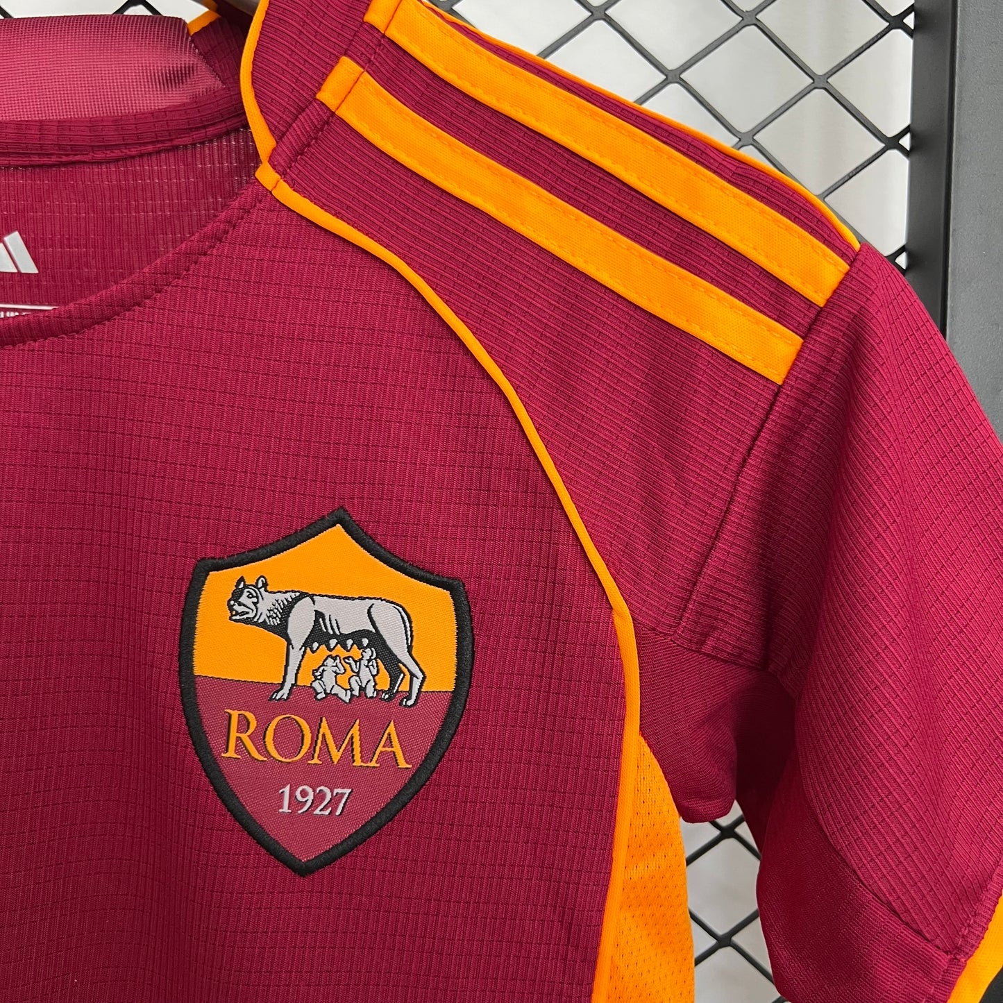 25/26 AS Roma Home Kids Size Jersey