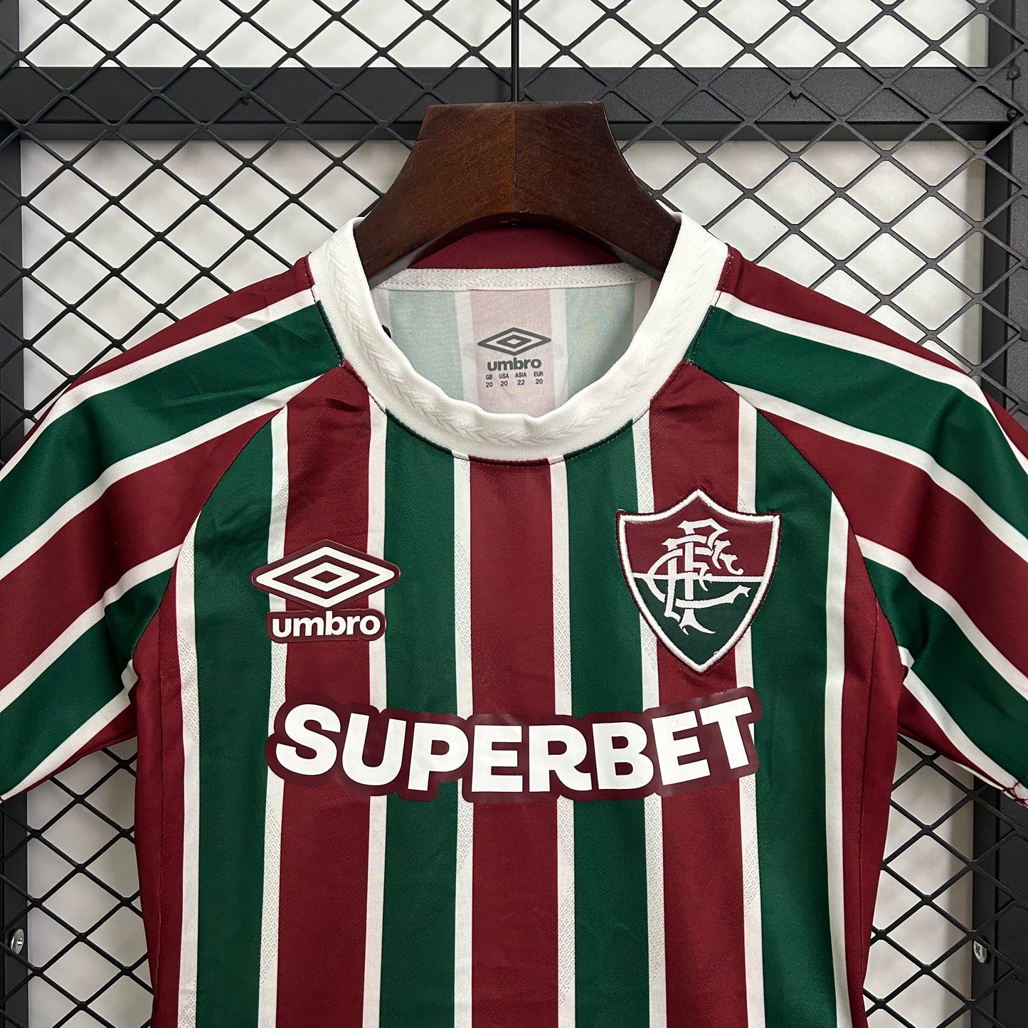 25/26 Fluminense Home Kids Size Jersey
