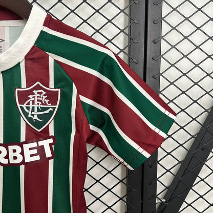 25/26 Fluminense Home Kids Size Jersey