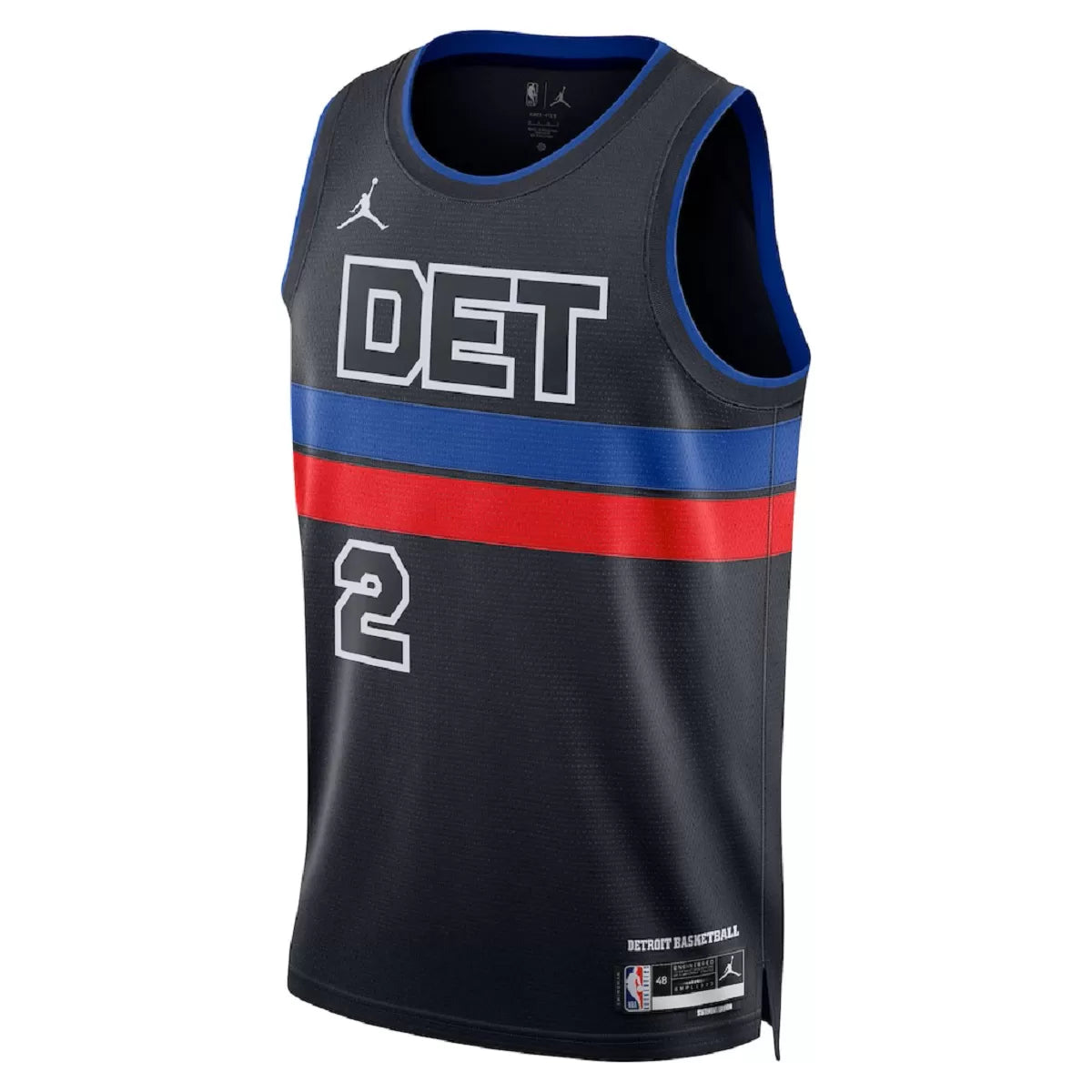 Men's Detroit Pistons Cade Cunningham Black Swingman Jersey - Statement Edition