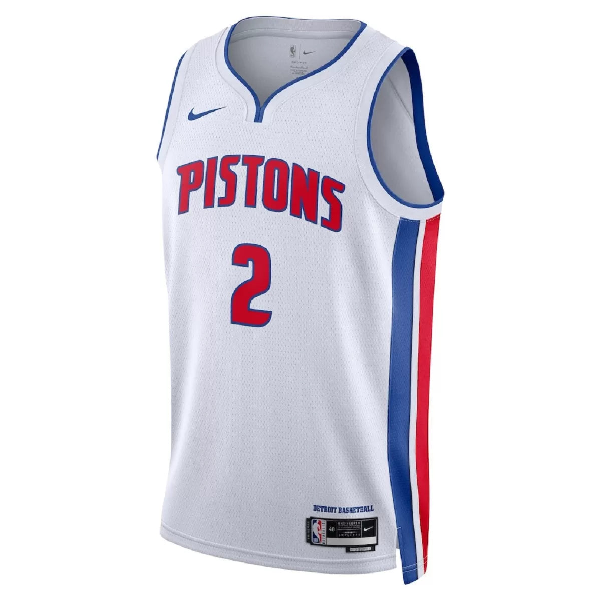 Men's Detroit Pistons Cade Cunningham White Swingman Jersey - Association Edition