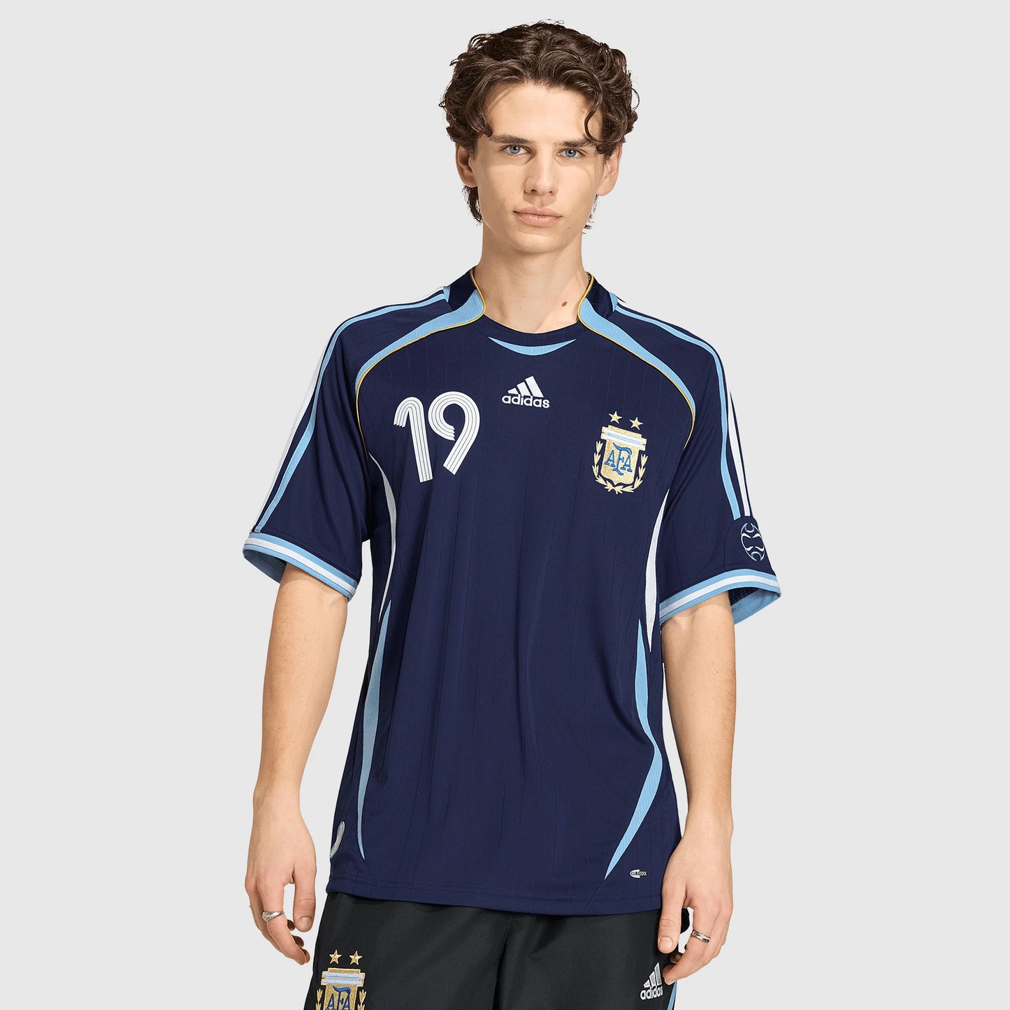 adidas Originals Argentina 2006 Away Jersey With Messi 19