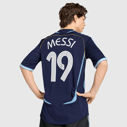 adidas Originals Argentina 2006 Away Jersey With Messi 19