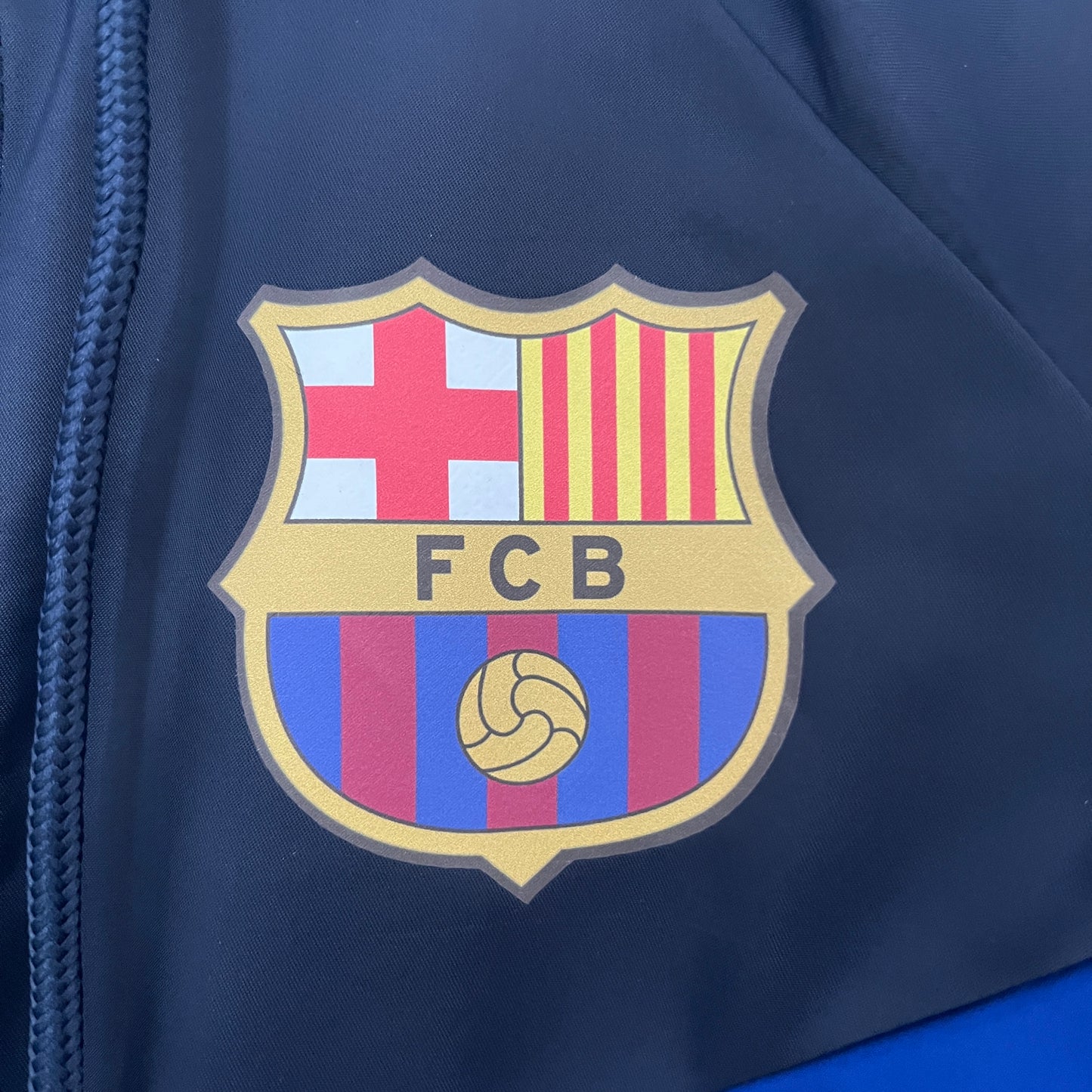 2024/25 Barcelona Windbreaker Black