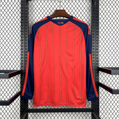 2026 Men's Spain World Cup Home Long Sleeve Jersey España