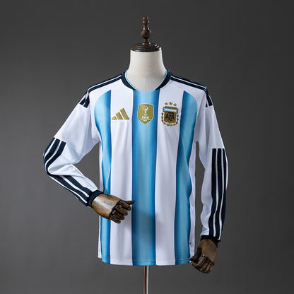 Argentina 2026 Home Jersey — Long Sleeve