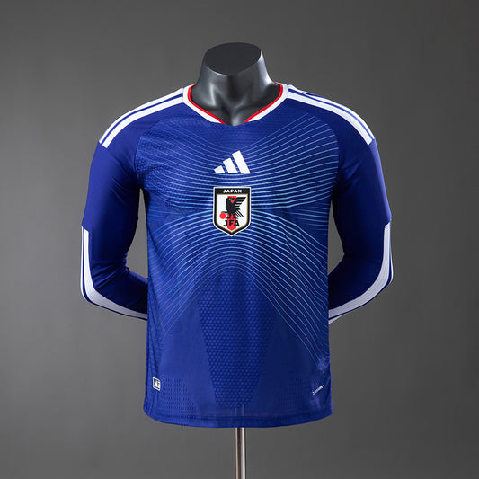Japan 2026 Home Jersey — Long Sleeve Player Version