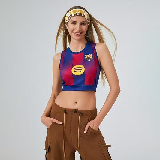 FC Barcelona Home Women's Crop-Top