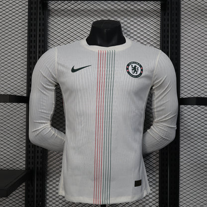25-26 Chelsea FC Away Long-Sleeve Authentic Jersey