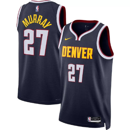 Men's Denver Nuggets Jamal Murray Navy Swingman Jersey - Icon Edition
