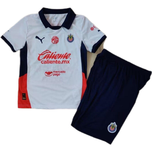 Kids Chivas Away Jersey Kit 2024/25