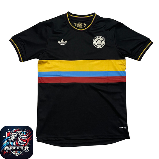 Colombia 2024 100 Year Anniversary Jersey Black